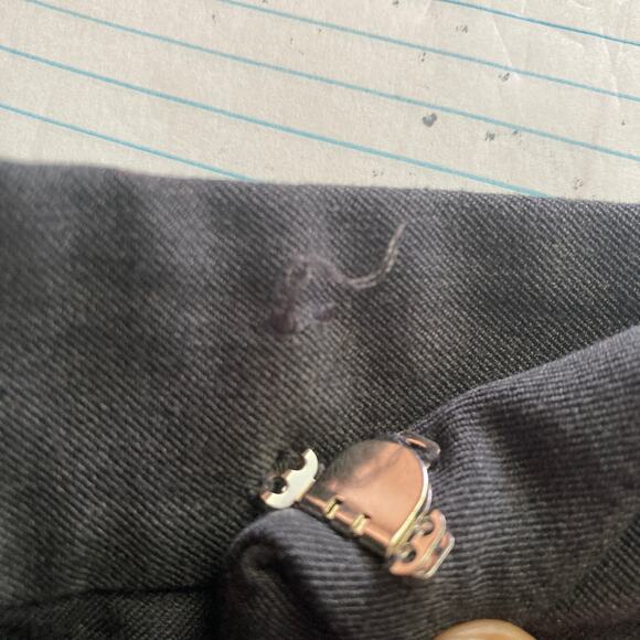 Chaps Pants Womens Size 10 Dark Gray Charcoal Black - Picture 7 of 9